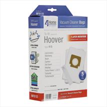 VACSPARE Microfibre Bags for Hoover Turbo 2/3 Pk of 5 + 1 Filter