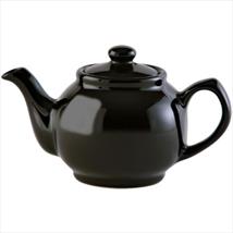 Price & Kensington Teapot 2 Cup Black Gloss