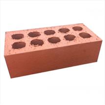 Red Engineering Brick Class B Perforated 65MM