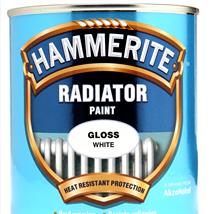 Hammerite Radiator Paint Gloss White Gloss 500ml