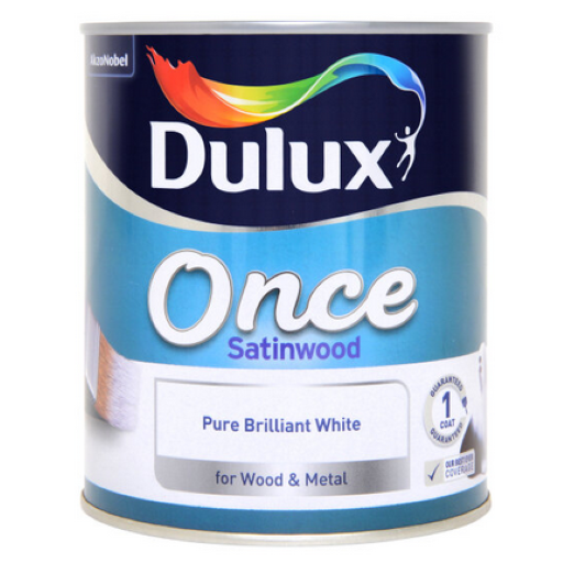 Dulux Once Satinwood