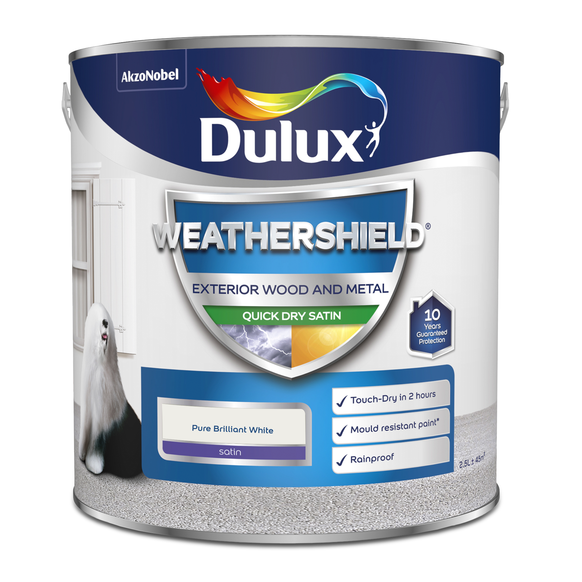 Dulux Weathershield Exterior Satin