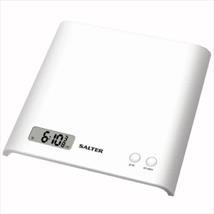 Salter Arc Electronic Kitchen Scale White