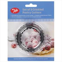 Tala Pastry Cutters Crinkled Set of 3