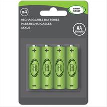 Rechargeable Batteries for Solar Lights AA x 4