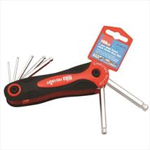 Hilka 7 pce Ball Point Hex Key Set Metric