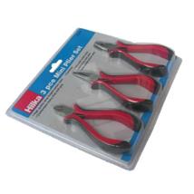 Hilka 3 pce Mini Pliers Set Soft Grip