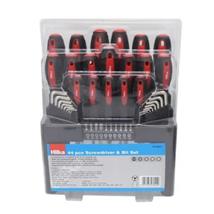 Hilka 44 pce Screwdriver & Bit Set