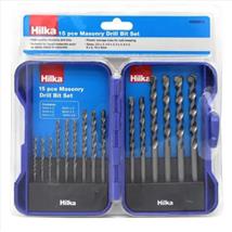 Hilka 15 pce Masonry Drill Bit Set