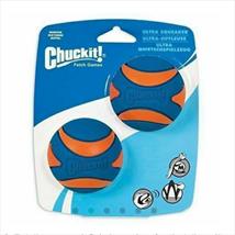 Chuckit! Ultra Squeaker Ball Medium Pk of 2