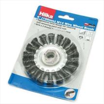 Hilka 4" (100mm) M14 Wire Wheel Brush