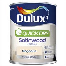 Dulux Quick Dry Satinwood Magnolia 750ml