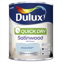 Dulux Quick Dry Satinwood Mineral Mist 750ml