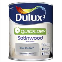 Dulux Quick Dry Satinwood Chic Shadow 750ml