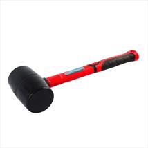Hilka 16oz Black Rubber Mallet