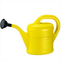 Green & Home Small Watering Can 1ltr Yellow