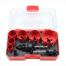 Hilka 9 pce Bi-Metal Electricians Holesaw Set