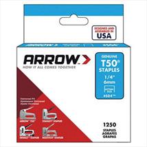 Arrow T50 Staples 6mm Pk of 1250