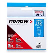 Arrow T50 Staples 12mm Pk of 1250
