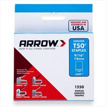 Arrow T50 Staples 14mm Pk of 1250