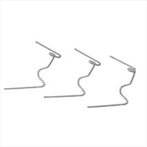 ALM GH001 W Glazing Clips Pack of 50