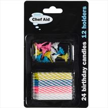 Chef Aid Birthday Candle Set