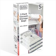Black & Decker Vacuum Storage Bags Small Pk of 3