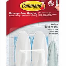 Command Bath Medium Designer Hooks