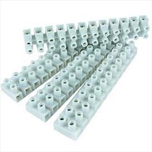 White 30A 12 way Cable connector strip