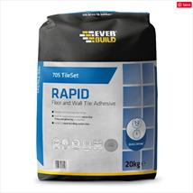 Everbuild 705 Rapid Set Floor and Wall Tile Adhesive 20kg