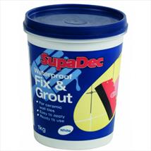 SupaDec Waterproof Fix & Grout 1kg