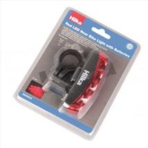 Hilka Red LED Rear Bike Light with Batteries
