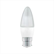 Status 5.5w BC Candle LED Warm White Pk of 4