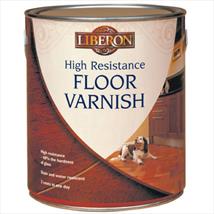 Liberon High Resistance Floor Varnish Satin 2.5ltr