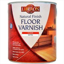 Liberon Natural Finish Floor Varnish Satin 2.5ltr