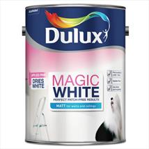 Dulux Magic White Matt Pure Brilliant White 5 Litre