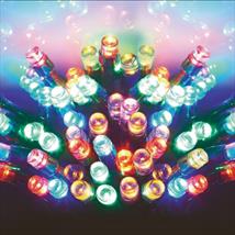 Premier Supabright LED Christmas Lights with Timer - Multi Coloured 200