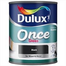 Dulux Once Gloss Black