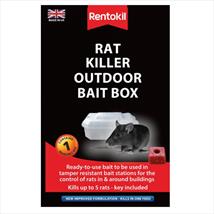 Rentokil Pre Baited Rat Killer Box