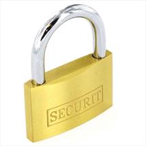 Securit Brass Padlock 15mm