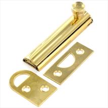 Securit Flat Cabinet Bolt Brass 63m