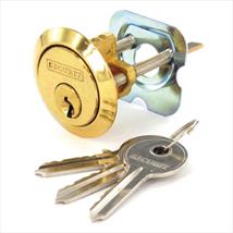 Securit Spare Cylinder Polished Brass with 3 Keys S1750