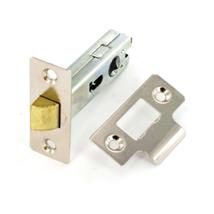 Securit Mortice Latch Nickel Plated 75mm