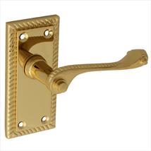 Securit Brass Georgian Handle 105mm