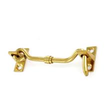 Securit Brass Cabin Hook 75mm