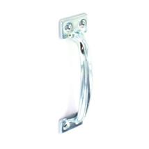 Securit Face Fix Pull Handle Zinc Plated 100mm