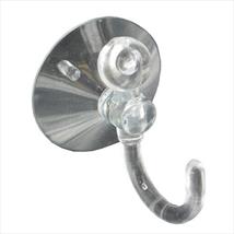 Securit Suction Hook 35mm Clear Pk of 2