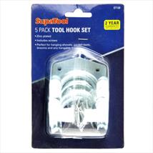 SupaTool Tool Hook Set Pk of 5
