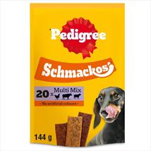 Pedigree Schmackos Dog Treats Multi Mix Pk of 20