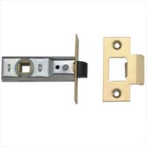 Union Tubular Mortice Latch 2648 Silver Enamel 64mm 2.5in